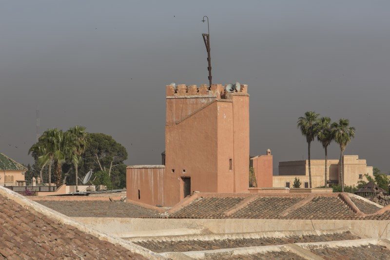 View of Marrakech from Riad El Zohar