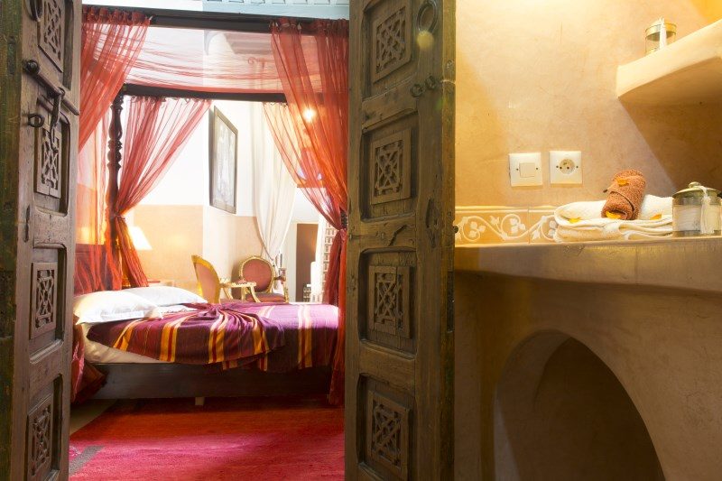 Chambres de luxe à Marrakech au Riad El Zohar