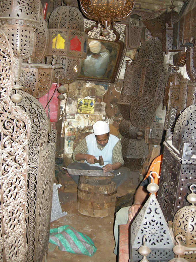 Workshop in the souks