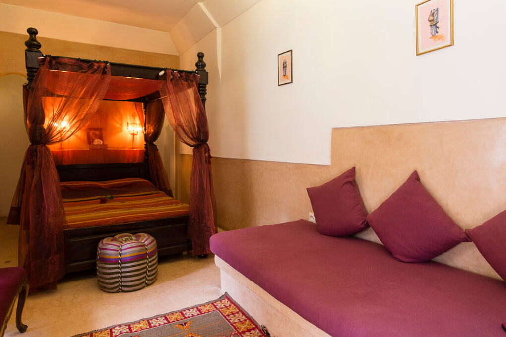 Riad el Zohar - Chambre Ourika