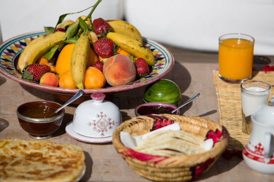 Petit-déjeuner à El Zohar