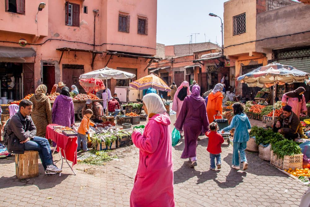 Marrakech market