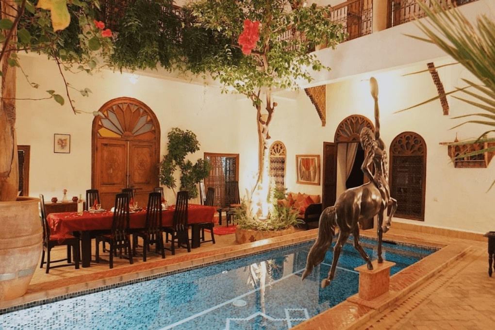 Riad El Zohar - Piscine à débordement