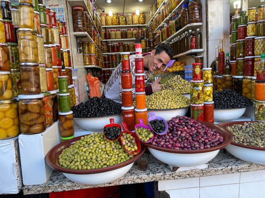 Eating in the Madina